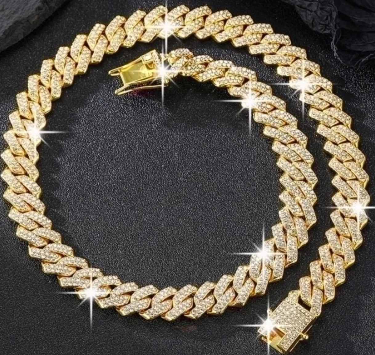 Rhinestone necklace
