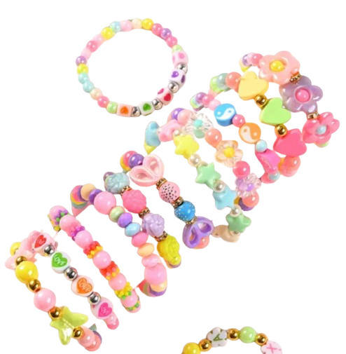 Pearl beaded children bracelet