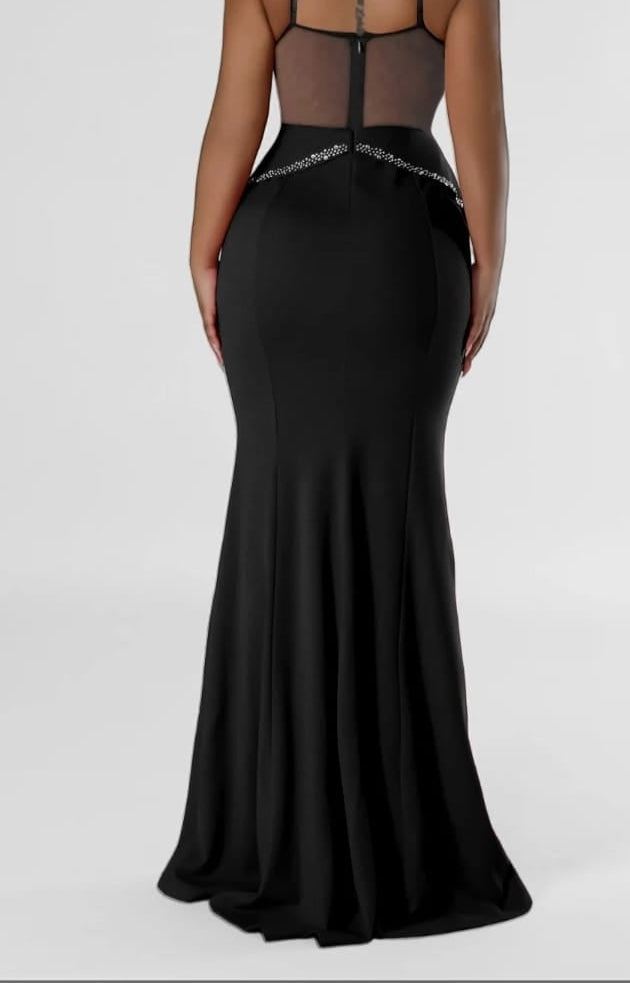 Night stars evening dress