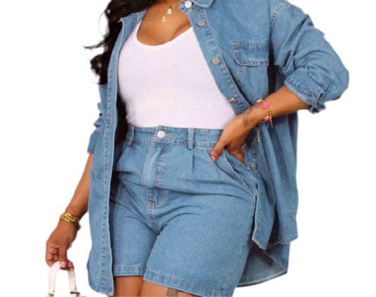 Baddie in denim