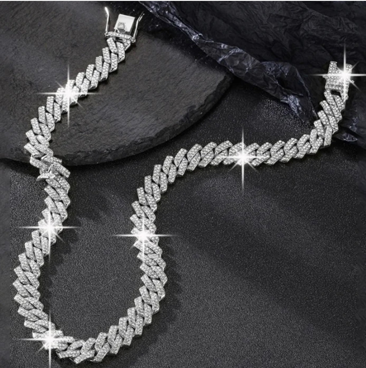 Rhinestone necklace