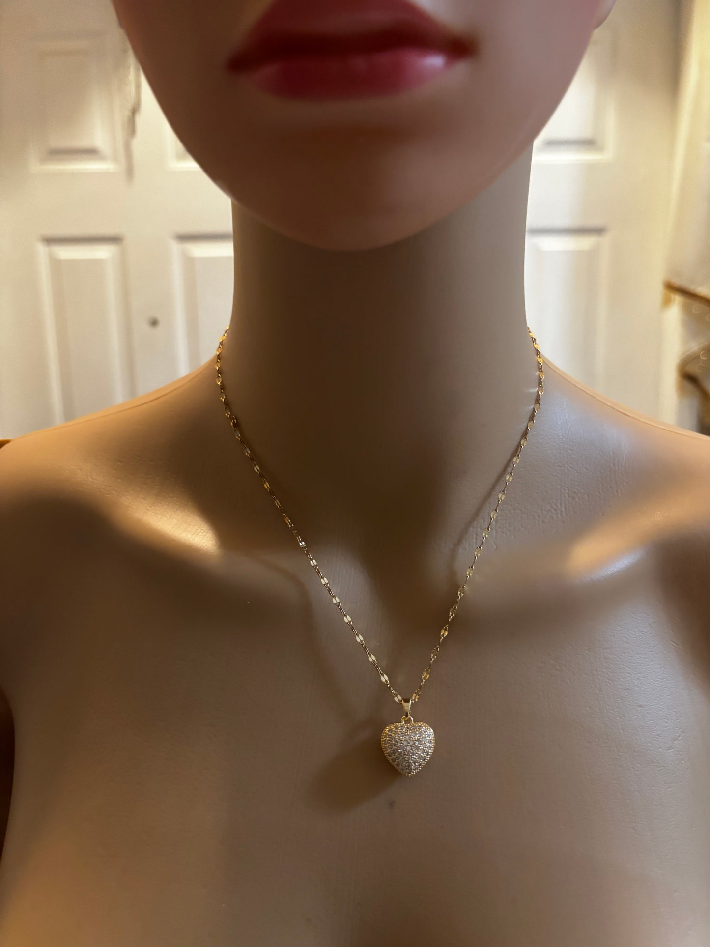 Lock necklace